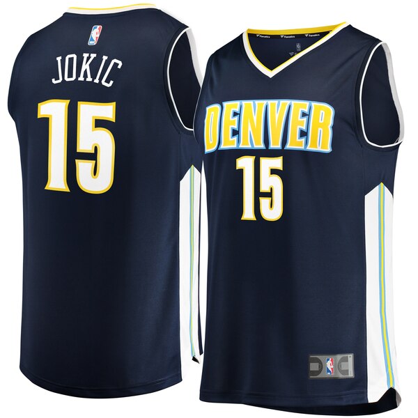 maglia nikola jokic 15 2020 denver nuggets navy