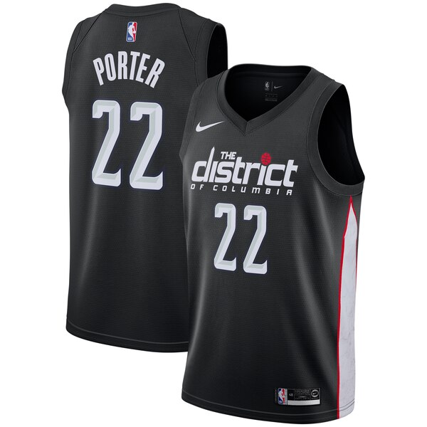 maglia nba otto porter JR. 22 2020 washington wizards nero