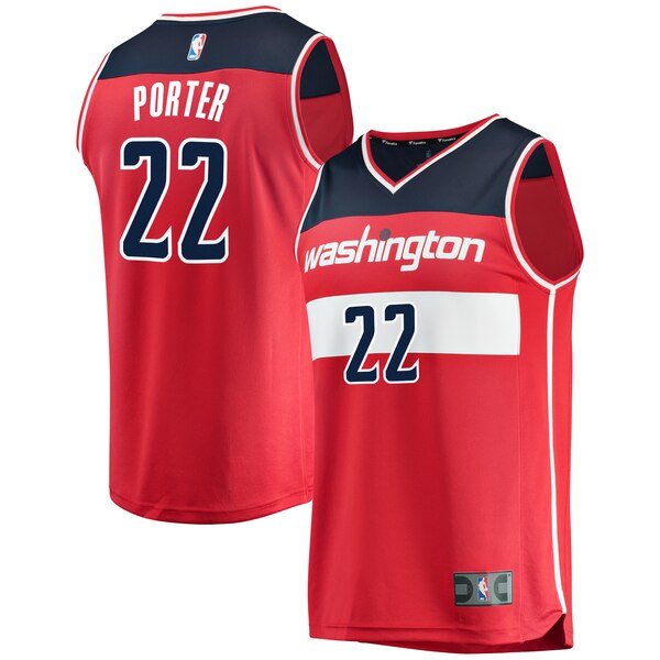 maglia nba otto porter JR. 22 2020 washington wizards rosso