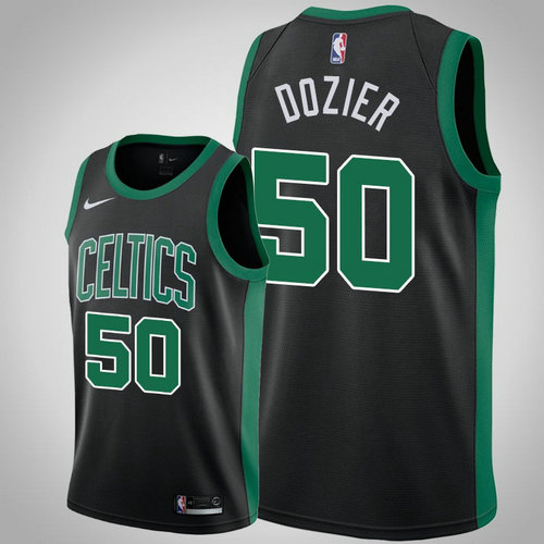 maglia PJ Dozier 50 2018-2019 boston celtics nero