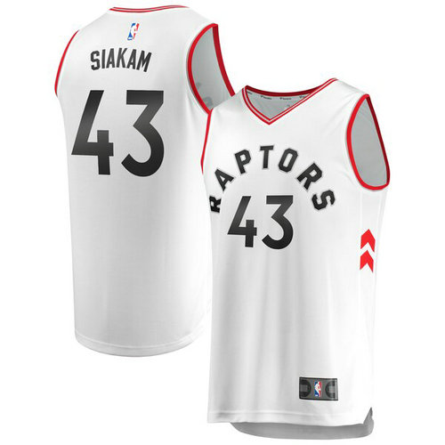 canotta Pascal Siakam 43 2019 toronto raptors bianca