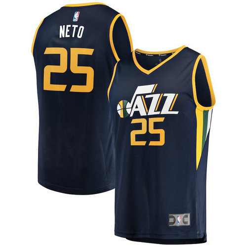 maglia Raul Neto 25 2018-2019 utah jazz navy