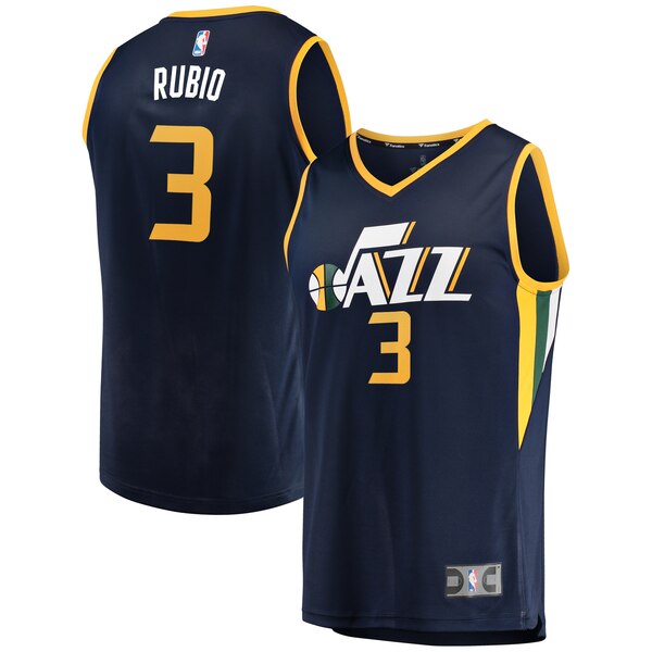 maglia nba ricky rubio 3 2020 utah jazz navy