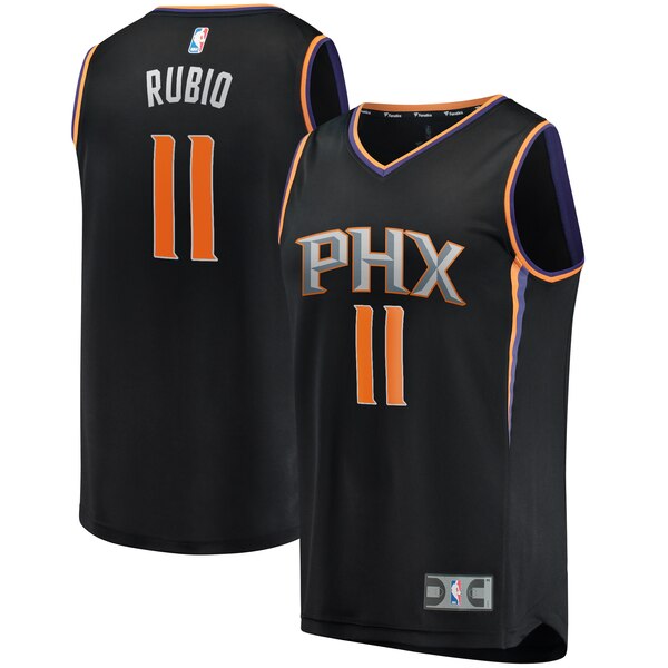 maglia Ricky Rubio 11 2019-2020 phoenix suns nero