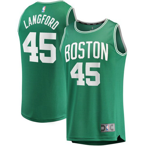 maglia Romeo Langford 45 2019 boston celtics verde