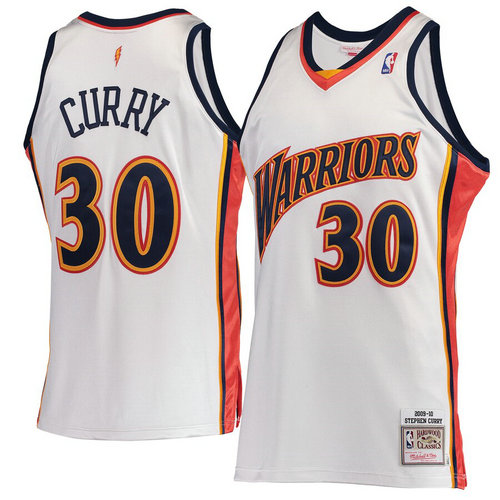 maglia stephen curry 30 2019 golden state warriors bianca