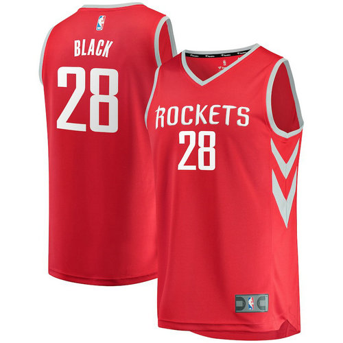 maglia Tarik Black 28 2017-2018 houston rockets rosso