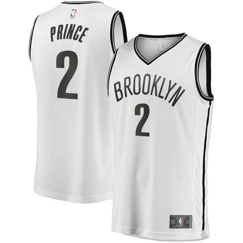 maglia Taurean Prince 2 2019 brooklyn nets bianca