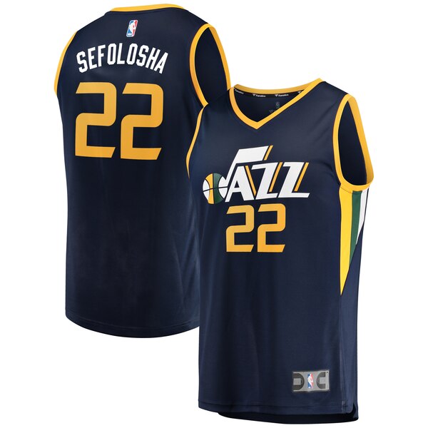 maglia nba Thabo Sefolosha 22 2020 utah jazz navy