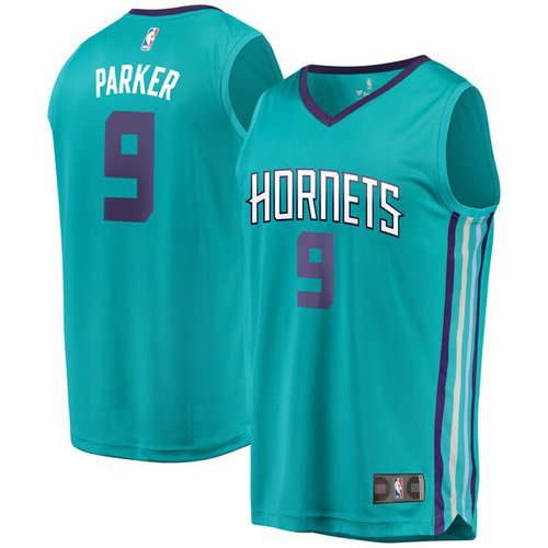 maglia Tony Parker 9 2019 charlotte hornets verde