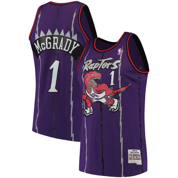 canotta basket Tracy McGrady 1 2019 toronto raptors porpora