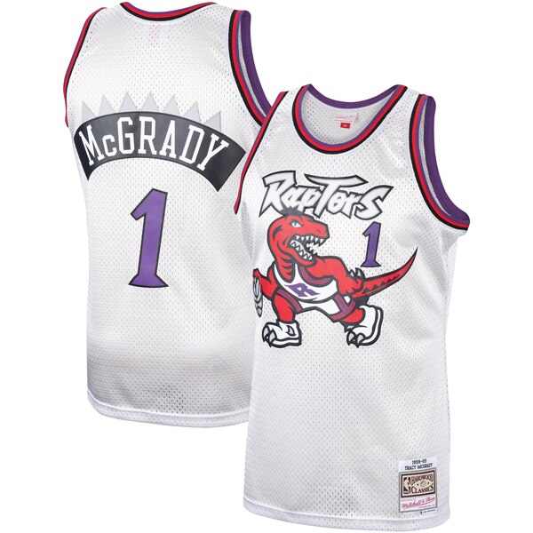 canotta basket Tracy McGrady 1 2019 toronto raptors bianca