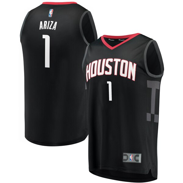 maglia Trevor Ariza 1 2020 houston rockets nero