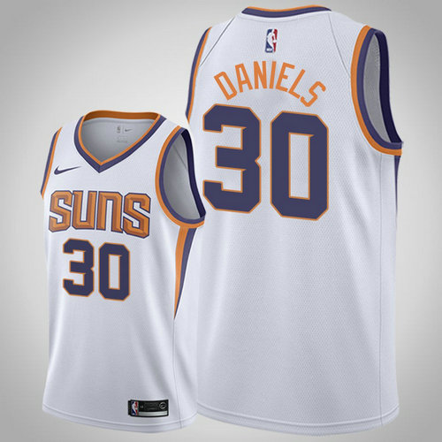 maglia Troy Daniels 30 2018-2019 phoenix suns bianca