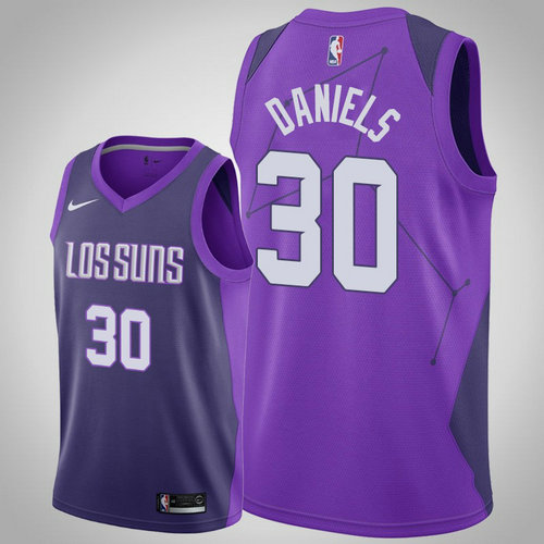 maglia Troy Daniels 30 2018-2019 phoenix suns porpora