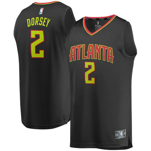 canotta basket Tyler Dorsey 2 atlanta hawks nero