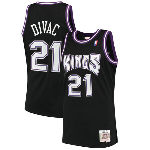 maglia Vlade Divac 21 2019 sacramento kings nero