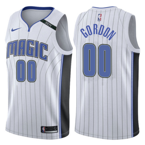 maglia aaron gordon 00 2017-2018 orlando magic bianca