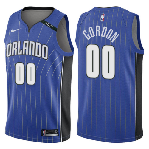 maglia aaron gordon 00 2017-2018 orlando magic blu