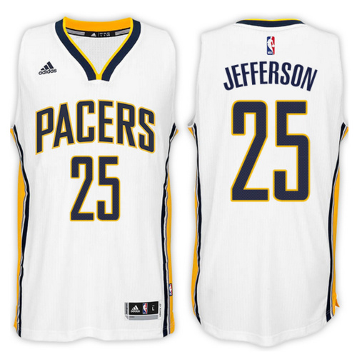 maglia basket al jefferson 25 2017 indiana pacers bianca