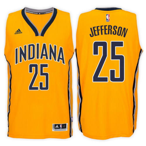 maglia basket al jefferson 25 2017 indiana pacers giallo