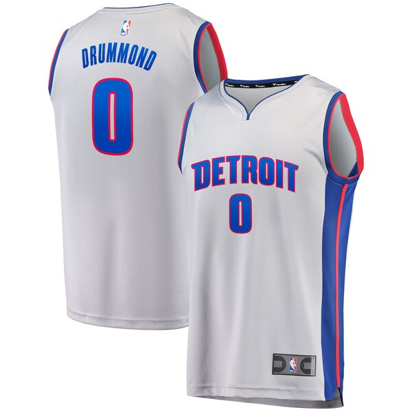 maglia andre drummond 0 2019-2020 detroit pistons grigio