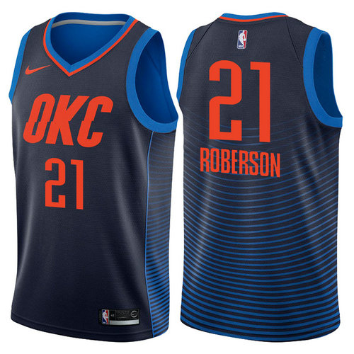 maglia andre roberson 21 2017-2018 oklahoma city thunder navy