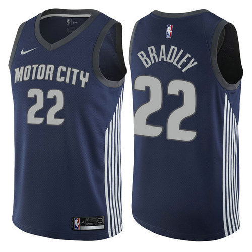 maglia avery bradley 22 2017-2018 detroit pistons navy