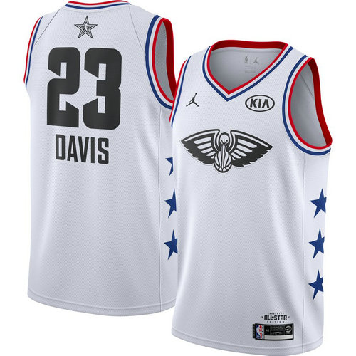 canotta basket anthony davis 23 nba all star 2019 bianca