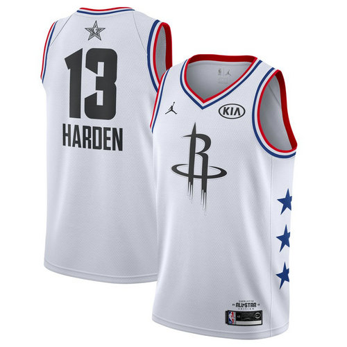 canotta basket James Harden 13 nba all star 2019 bianca