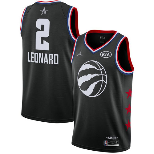 canotta basket Kawhi Leonard 2 nba all star 2019 nero