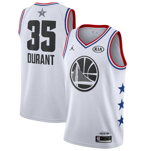 canotta basket Kevin Durant 35 nba all star 2019 bianca