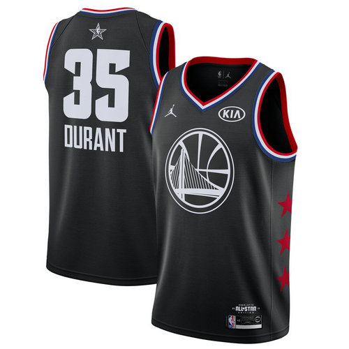 canotta basket Kevin Durant 35 nba all star 2019 nero