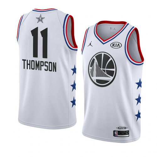 canotta basket Klay Thompson 11 nba all star 2019 bianca