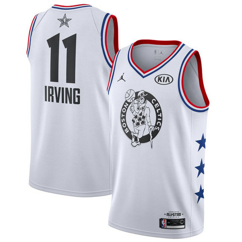 canotta basket Kyrie Irving 11 nba all star 2019 bianca