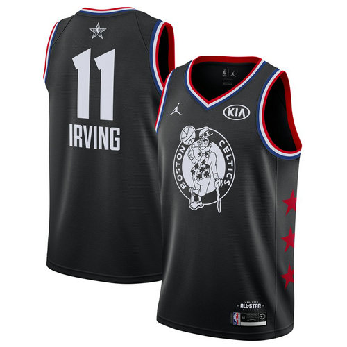 canotta basket Kyrie Irving 11 nba all star 2019 nero