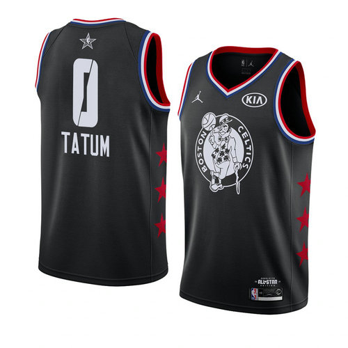 canotta basket Jayson Tatum 0 nba all star 2019 Nero