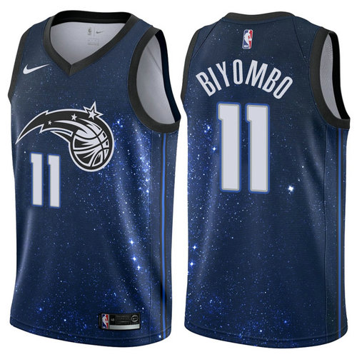 maglia bismack biyombo 11 2017-2018 orlando magic navy