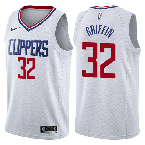 maglia blake griffin 32 2017-2018 los angeles clippers bianca