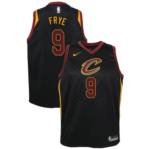 maglia cleveland cavaliers bambino 2017-2018 channing frye 9 nero