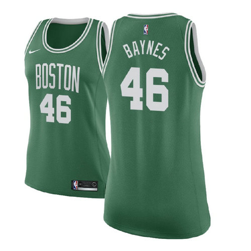 maglie nba donne aron baynes 46 2017-2018 boston celtics verde