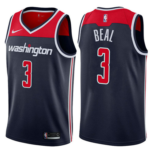 maglia nba bradley beal 3 2017-2018 washington wizards navy