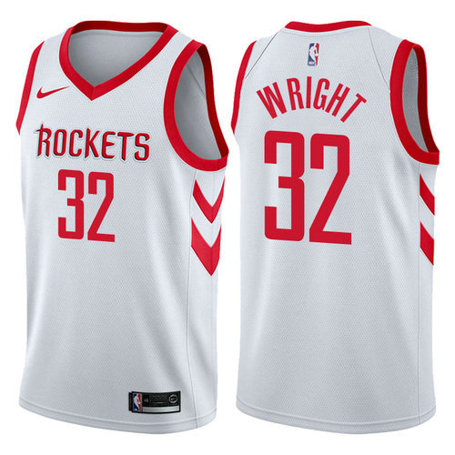 maglia brandan wright 32 2017-2018 houston rockets bianca