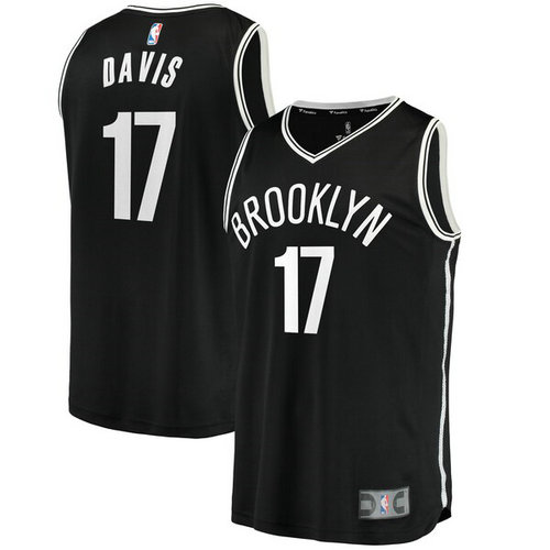 maglia Ed Davis 17 2019 brooklyn nets nero