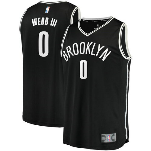 maglia James Webb III 2019 brooklyn nets nero