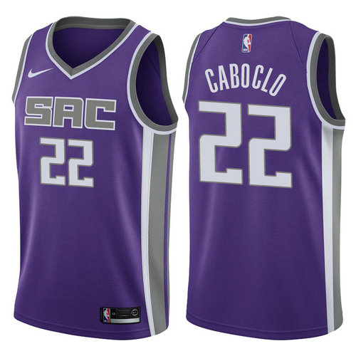 maglia bruno caboclo 22 2017-2018 sacramento kings porpora