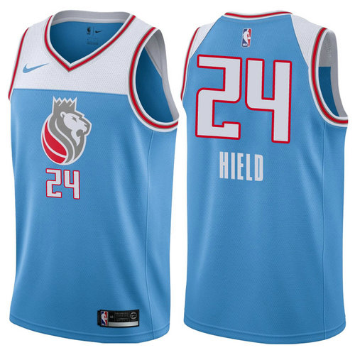 maglia buddy hield 24 2017-2018 sacramento kings blu