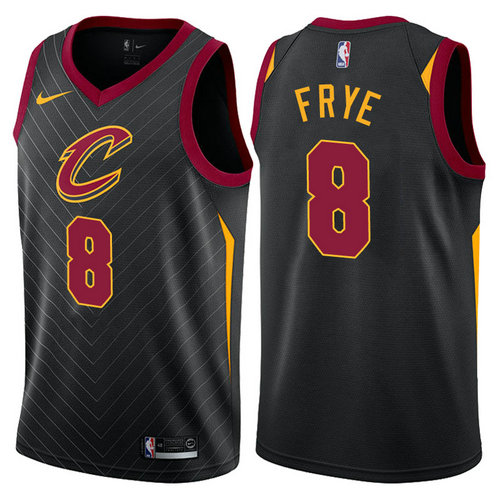 maglia channing frye 8 2017-2018 cleveland cavaliers nero