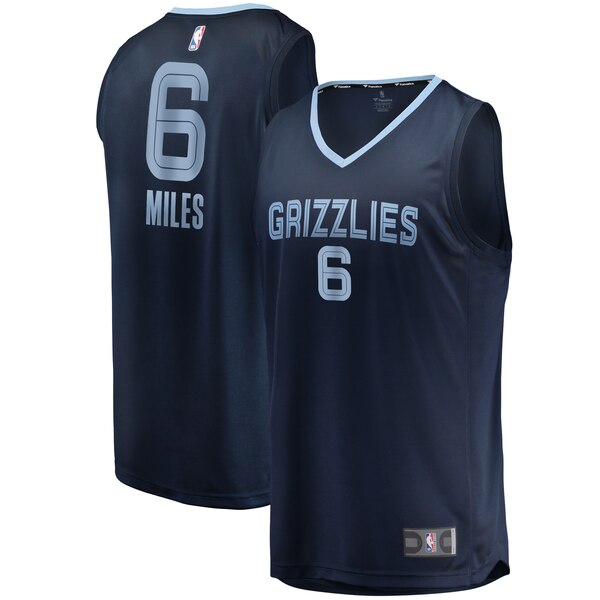 maglia cj miles 6 2020 memphis grizzlies navy