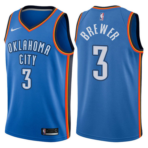 canotta nba corey brewer 3 2017-2018 oklahoma city thunder blu